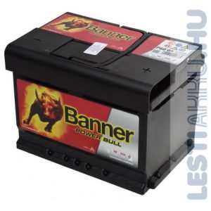 Banner Power Bull Autó Akkumulátor 12V 60Ah 540A Jobb+ (P6009)