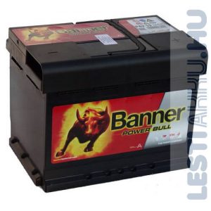 Banner Power Bull Autó Akkumulátor 12V 62Ah 550A Jobb+ (P6219)