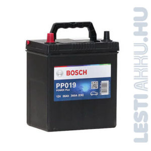 BOSCH Power Plus Autó Akkumulátor 12V 36Ah 360A Japán Bal+ (0092PP0190)