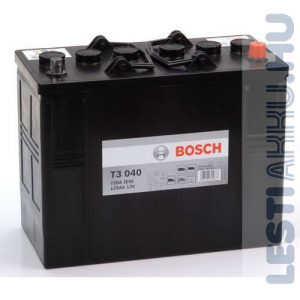 BOSCH T3 040 Teherautó Akkumulátor 12V 125Ah 720A JCB Jobb+ (0092T30400)