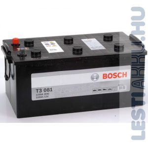 BOSCH T3 081 Teherautó Akkumulátor 12V 220Ah 1150A Bal+ (0092T30810)