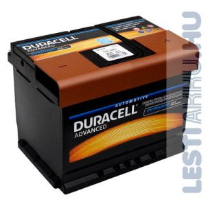 Duracell Advanced Autó Akkumulátor 12V 62Ah 550A Jobb+