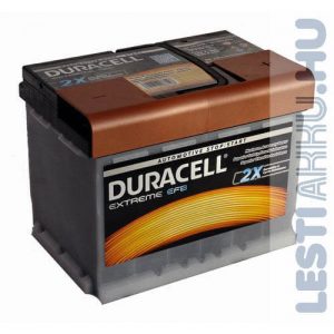 Duracell Extreme EFB Autó Akkumulátor 12V 60Ah 560A Jobb+