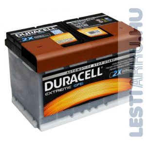 Duracell Extreme EFB Autó Akkumulátor 12V 70Ah 660A Jobb+