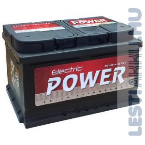Electric Power Autó Akkumulátor 12V 66Ah 540A Jobb+