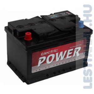 Electric Power Autó Akkumulátor 12V 72Ah 640A Bal+