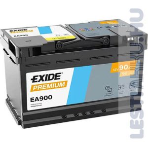 Exide Premium Auto Akkumulator 12v 90ah 720a Jobb Ea900