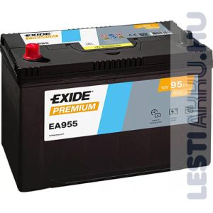 Exide Premium Auto Akkumulator 12v 95ah 800a Japan Bal Ea955