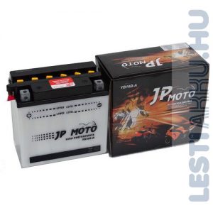 JP MOTO Motor Akkumulátor YB16B-A 12V 16Ah 180A Bal+