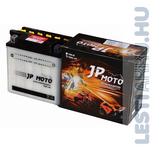 JP MOTO Motor Akkumulátor YB9L-A2 12V 9Ah 90A Jobb+