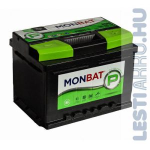 MONBAT P Series Autó Akkumulátor 12V 63Ah 550A Jobb+