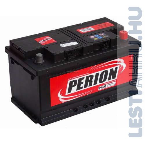 PERION Autó Akkumulátor 12V 80Ah 740A Jobb+ (5804060747482)