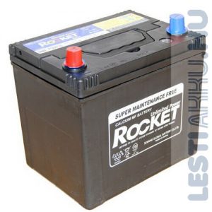ROCKET Autó Akkumulátor 12V 65Ah 580A Japán bal+ (SMF75D23R)