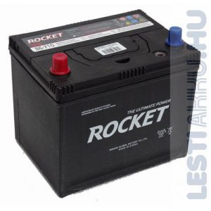 ROCKET Autó Akkumulátor 12V 66Ah 710A Lacetti Bal+ (SMF86-710)