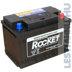 ROCKET Autó Akkumulátor 12V 78Ah 660A Jobb+ (SMF57820)