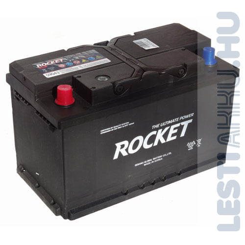 ROCKET Autó Akkumulátor 12V 90Ah 720A Captiva Bal+ (SMF59043)