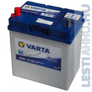 VARTA A15 Blue Dynamic Autó Akkumulátor 12V 40Ah 330A Japán Bal+ (540127033)
