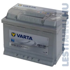 VARTA D15 Silver Dynamic Autó Akkumulátor 12V 63Ah 610A Jobb+ (563400061)
