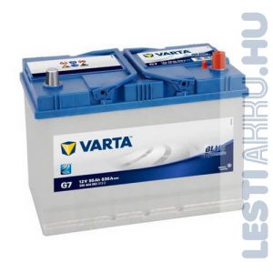 VARTA G7 Blue Dynamic Autó Akkumulátor 12V 95Ah 830A Japán Jobb+ (595404083)