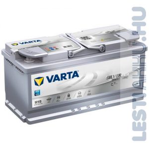 VARTA H15 Silver Dynamic AGM Autó Akkumulátor 12V 105Ah 950A Jobb+ (605901095)