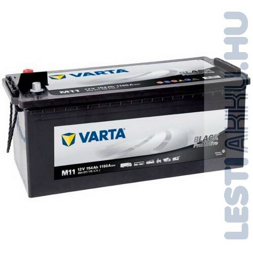 VARTA M11 Promotive Black Teherautó Akkumulátor 12V 154Ah 1150A Bal+ (654011115)