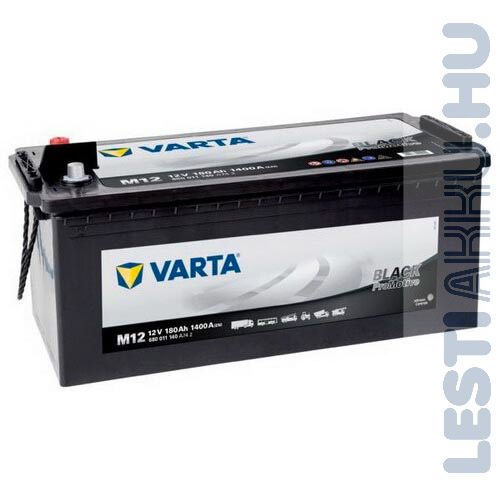 VARTA M12 Promotive Black Teherautó Akkumulátor 12V 180Ah 1400A Bal+ (680011140)