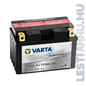 VARTA Powersports AGM Motor Akkumulátor YT12A-4 (YT12A-BS) 12V 11Ah 160A Bal+ (511901014A514)