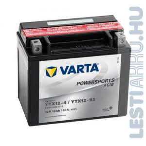VARTA Powersports AGM Motor Akkumulátor YTX12-BS 12V 10Ah 150A Bal+ (510012009A514)