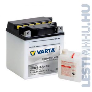 VARTA Powersports Freshpack Motor Akkumulátor 12N5.5A-3B 12V 6Ah 58A Jobb+ (506012004A514)