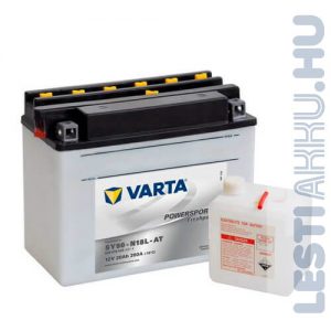 VARTA Powersports Freshpack Motor Akkumulátor SY50-N18L-AT 20Ah 200A Jobb+ (520016020A514)