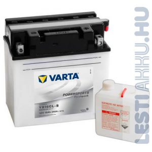 VARTA Powersports Freshpack Motor Akkumulátor YB16CL-B 12V 19Ah 240A Jobb+ (519014018A514)