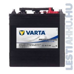 Varta Professional Deep Cycle Golf Cart DS meghajtó akkumulátor GC2_1 6V 208Ah jobb+ (300208000B912)