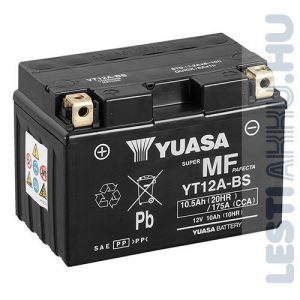 YUASA Motor Akkumulátor YT12A-BS 12V 10
