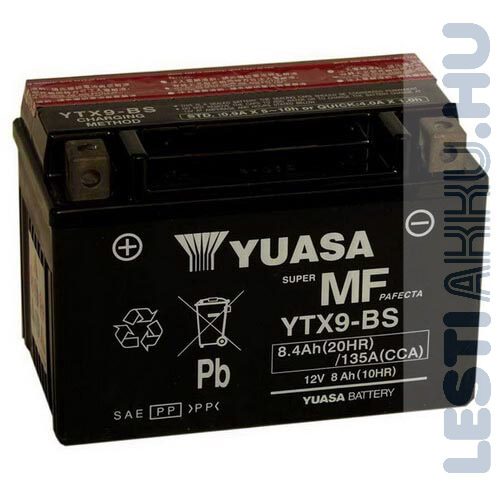 YUASA Motor Akkumulátor YTX9-BS 12V 8