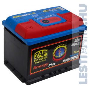 ZAP Energy Plus munka akkumulátor 12V 60Ah Jobb+
